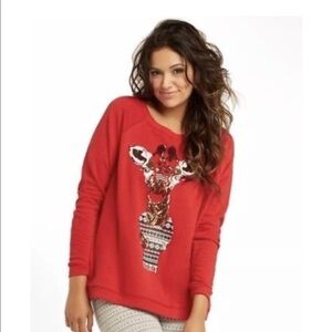 Bethany Mota Giraffe Sweater Size XS Like New